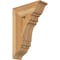 Ekena Millwork Merced Traditional Rough Sawn Bracket, Western Red Cedar, 6"W x 18"D x 26"H BKT06X18X26MRC01RWR - alternate 1